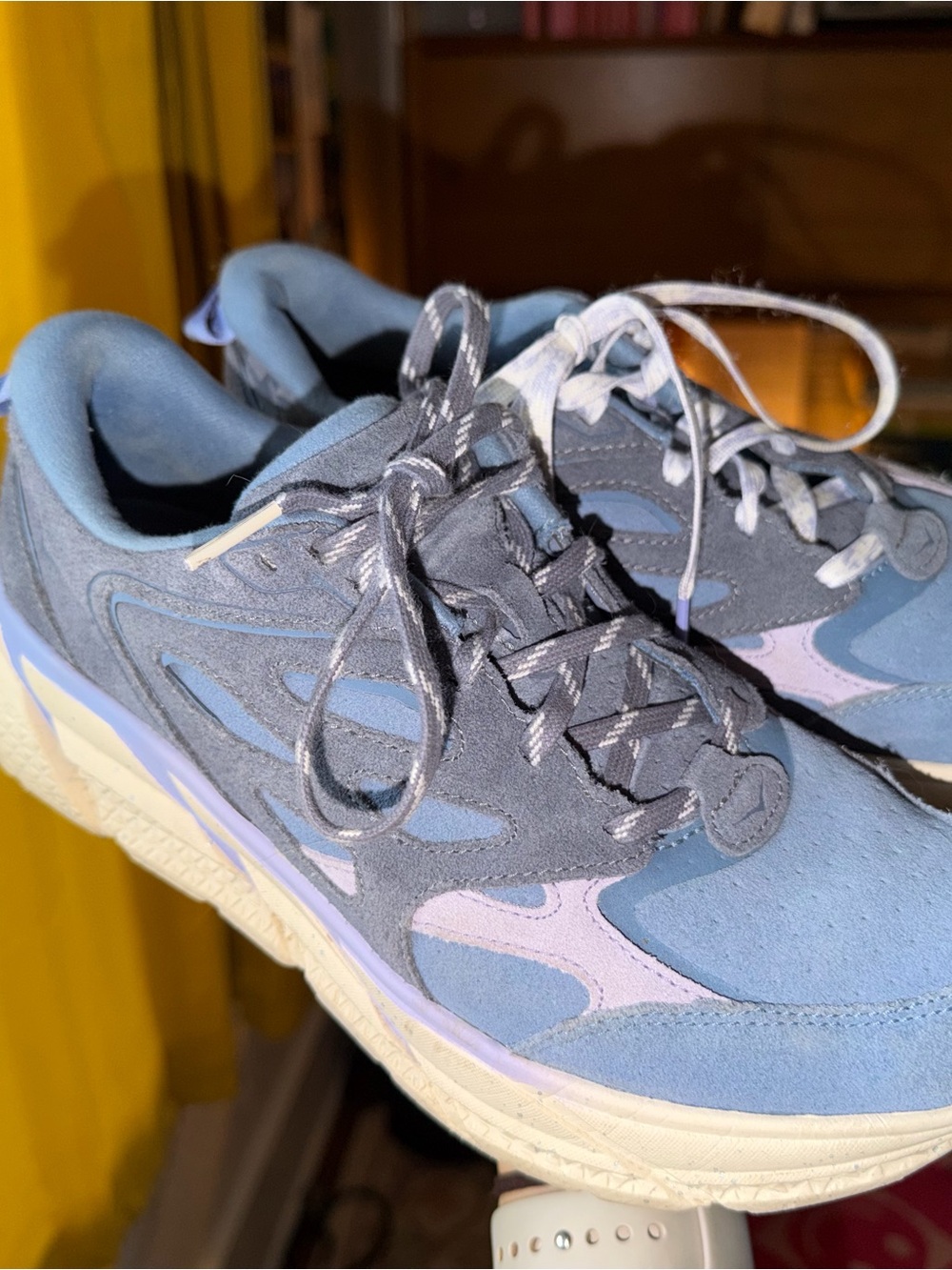 Hoka Clifton seude x free people